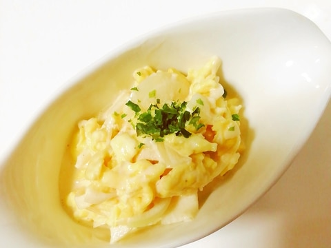 炒り卵で簡単タルタルソース